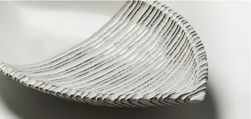 ANTITHESIS GOLD AND PLATINUM - Porcelain centerpiece by Fos Ceramiche - view 3